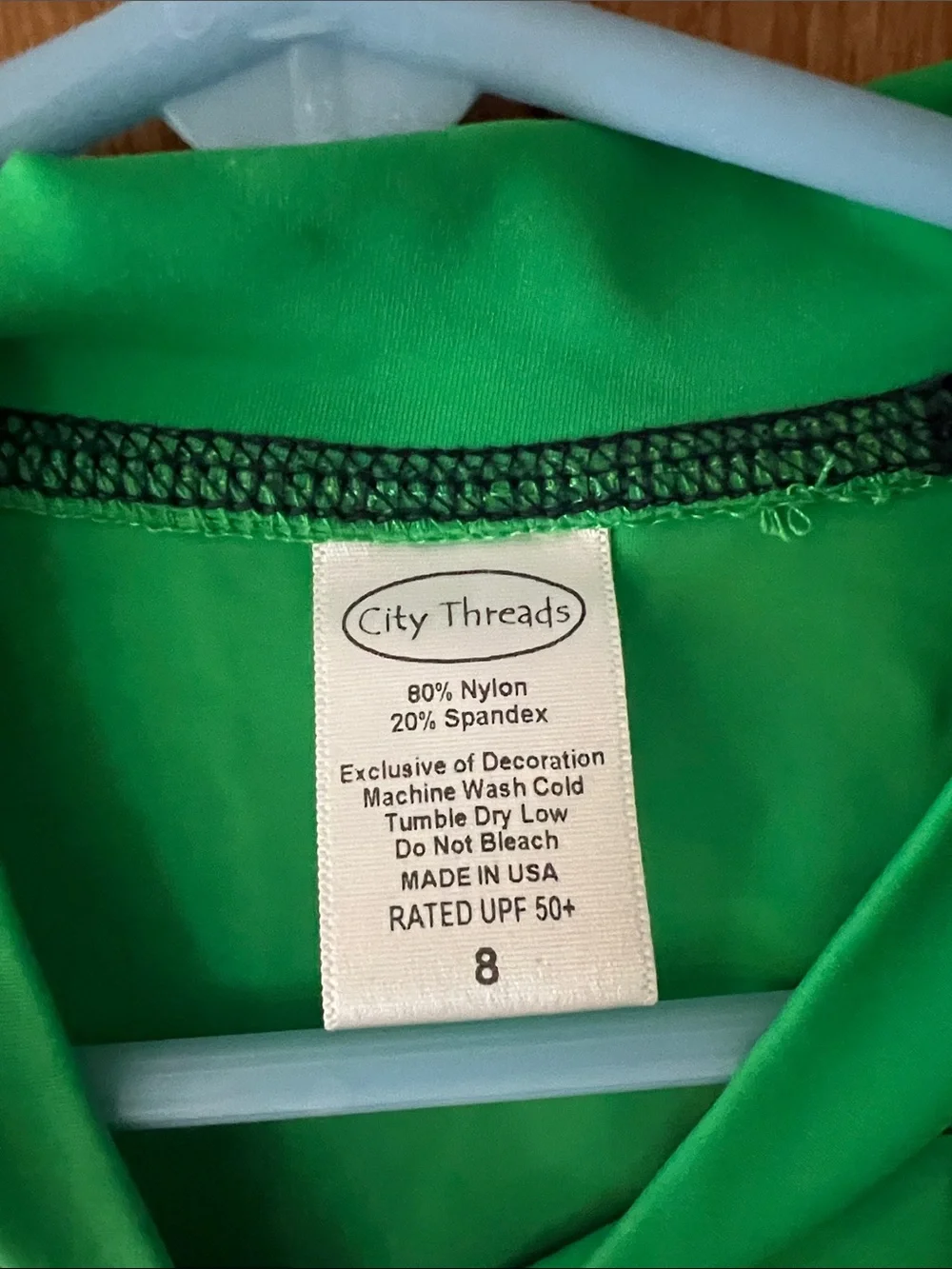 Bright Green Short-Sleeve Rash Guard
